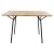ΤΡΑΠΕΖΙ ΤΡΑΠΕΖΑΡΙΑΣ TRENK HM9614.01 MDF ΜΕ ΚΑΠΛΑΜΑ ΔΡΥΟΣ ΦΥΣΙΚΟ-ΜΑΥΡΟ ΜΕΤΑΛΛΟ 120x120x75Υεκ. |  Τραπέζια στο espiti