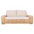 ΚΑΝΑΠΕΣ 2-ΘΕΣΙΟΣ TROPEL HM9809 ΞΥΛΟ MANGO-RATTAN ΦΥΣΙΚΟ-ΛΕΥΚΑ ΜΑΞΙΛΑΡΙΑ 192x88x70-85Υεκ. |  Καναπέδες - Καρέκλες  στο espiti
