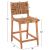 ΣΚΑΜΠΟ ΜΠΑΡ WALTER HM9842 ΞΥΛO TEAK ΣΕ ΦΥΣΙΚΟ-ΨΑΘΑ 46x55x96Υεκ. |  Σκαμπώ μπαρ στο espiti