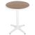 ΤΡΑΠΕΖΙ ΑΛΟΥΜΙΝΙΟΥ ΣΤΡΟΓΓΥΛΟ ALEXA HM6086.02 ΛΕΥΚΟ-POLYWOOD TOP ΦΥΣΙΚΟ Φ60x73Υεκ. |  Τραπέζια κήπου στο espiti