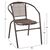 ΠΟΛΥΘΡΟΝΑ ΕΞ.ΧΩΡΟΥ LEDAN HM5977.02 ΜΕΤΑΛΛO & TEXTILENE ΚΑΦΕ 55x58x72Υεκ. |  Πολυθρόνες κήπου στο espiti