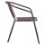 ΠΟΛΥΘΡΟΝΑ ΕΞ.ΧΩΡΟΥ LEDAN HM5977.02 ΜΕΤΑΛΛO & TEXTILENE ΚΑΦΕ 55x58x72Υεκ. |  Πολυθρόνες κήπου στο espiti