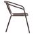 ΠΟΛΥΘΡΟΝΑ ΕΞ.ΧΩΡΟΥ LEDAN HM5977.02 ΜΕΤΑΛΛO & TEXTILENE ΚΑΦΕ 55x58x72Υεκ. |  Πολυθρόνες κήπου στο espiti
