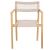 ΠΟΛΥΘΡΟΝΑ CHARLOTTE HM9637.07 ΞΥΛΟ TEAK ΦΥΣΙΚΟ & ΜΠΕΖ ΣΧΟΙΝΙ 58x61x81Yεκ. |  Πολυθρόνες σαλονιού στο espiti