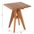 ΤΡΑΠΕΖΙ ΤΕΤΡΑΓΩΝΟ LEO HM9860.11 ΜΑΣΙΦ ΞΥΛΟ ΤΕΑΚ 60x60x75Υεκ. |  Τραπέζια κήπου στο espiti