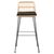 ΣΚΑΜΠΟ ΜΠΑΡ ΕΞ.ΧΩΡΟΥ ALLEGRA HM5452.11 ΜΕΤΑΛΛΟ&ΜΑΞΙΛΑΡΙ ΜΑΥΡΟ-ΜΠΕΖ WICKER 52x51x103Y εκ |  Σκαμπώ κήπου στο espiti