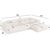 ΚΑΝΑΠΕΣ ΓΩΝΙΑ BRICKEN HM3275.02R ΛΕΥΚΟ ΥΦΑΣΜΑ 110-282x98-160x72Υεκ. |  Καναπέδες γωνιακοί στο espiti