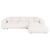 ΚΑΝΑΠΕΣ ΓΩΝΙΑ BRICKEN HM3275.02R ΛΕΥΚΟ ΥΦΑΣΜΑ 110-282x98-160x72Υεκ. |  Καναπέδες γωνιακοί στο espiti