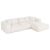 ΚΑΝΑΠΕΣ ΓΩΝΙΑ BRICKEN HM3275.02R ΛΕΥΚΟ ΥΦΑΣΜΑ 110-282x98-160x72Υεκ. |  Καναπέδες γωνιακοί στο espiti