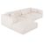 ΚΑΝΑΠΕΣ ΓΩΝΙΑ (ΑΡΙΣΤΕΡΗ) BRICKEN HM3275.02L ΛΕΥΚΟ ΥΦΑΣΜΑ 110-282x98-160x72Υεκ. |  Καναπέδες γωνιακοί στο espiti