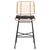 ΣΚΑΜΠΟ ΜΠΑΡ ΜΕΣ.ΥΨΟΥΣ ALLEGRA HM5709.11 ΜΕΤΑΛΛΟ&ΜΑΞΙΛΑΡΙ ΜΑΥΡΟ-WICKER ΜΠΕΖ 46x46x99Υεκ |  Σκαμπώ κήπου στο espiti