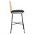 ΣΚΑΜΠΟ ΜΠΑΡ ΜΕΣ.ΥΨΟΥΣ ALLEGRA HM5709.11 ΜΕΤΑΛΛΟ&ΜΑΞΙΛΑΡΙ ΜΑΥΡΟ-WICKER ΜΠΕΖ 46x46x99Υεκ |  Σκαμπώ κήπου στο espiti