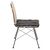 ΚΑΡΕΚΛΑ ΜΕΤΑΛΛΙΚΗ ALLEGRA HM5691.11 WICKER ΜΠΕΖ-ΜΑΥΡΟ 51x54x84Υεκ. |  Πολυθρόνες κήπου στο espiti
