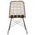 ΚΑΡΕΚΛΑ ΜΕΤΑΛΛΙΚΗ ALLEGRA HM5691.11 WICKER ΜΠΕΖ-ΜΑΥΡΟ 51x54x84Υεκ. |  Πολυθρόνες κήπου στο espiti