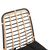ΚΑΡΕΚΛΑ ΜΕΤΑΛΛΙΚΗ ALLEGRA HM5691.11 WICKER ΜΠΕΖ-ΜΑΥΡΟ 51x54x84Υεκ. |  Πολυθρόνες κήπου στο espiti