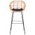 ΣΚΑΜΠΟ ΜΠΑΡ ΨΗΛΟ ALLEGRA HM5640.11 ΜΠΕΖ P.E. RATTAN-ΜΑΥΡΟ ΜΕΤΑΛΛΟ 54x55x108Υεκ. |  Σκαμπώ κήπου στο espiti