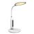 ΦΩΤΙΣΤΙΚΟ ΓΡΑΦΕΙΟΥ LED BLAIN HM4460.01 ΛΕΥΚΟ ABS & ΣΙΛΙΚΟΝΗ Φ18,5x40,7Yεκ. |  Επιτραπέζια στο espiti