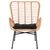 ΠΟΛΥΘΡΟΝΑ ΣΤΥΛ ΜΠΕΡΖΕΡΑΣ ALLEGRA HM5704.11 P.E.RATTAN ΜΠΕΖ-ΜΑΥΡΟ ΜΕΤΑΛΛΟ 66x59x90Υεκ. |  Πολυθρόνες κήπου στο espiti