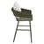 ΣΚΑΜΠΟ ΑΛΟΥΜΙΝΙΟΥ CAMDEN HM6142.09 ΜΑΞΙΛΑΡΙ ΜΕ PRINT-DARK OLIVE 56x60x108Υεκ. |  Σκαμπώ κήπου στο espiti