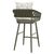 ΣΚΑΜΠΟ ΑΛΟΥΜΙΝΙΟΥ CAMDEN HM6142.09 ΜΑΞΙΛΑΡΙ ΜΕ PRINT-DARK OLIVE 56x60x108Υεκ. |  Σκαμπώ κήπου στο espiti