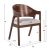 ΚΑΡΕΚΛΑ NERO HM9972 RUBBERWOOD ΣΕ ΚΑΡΥΔΙ-ΓΚΡΙ ΥΦΑΣΜΑ ΚΑΘΙΣΜΑ 56x56x78Yεκ. |  Καρέκλες στο espiti