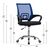 ΚΑΡΕΚΛΑ ΓΡΑΦΕΙΟΥ BRISTONE HM1058.36 ΜΠΛΕ MESH-ΠΟΔΙ ΧΡΩΜΙΟΥ-ΜΑΥΡΑ ΜΠΡΑΤΣΑ 60x51x95Υεκ |  Καρέκλες γραφείου στο espiti