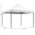ΚΙΟΣΚΙ/GAZEBO MATTHEW HM6310 ΠΤΥΣΣΟΜΕΝΟ-ΣΚΕΛΕΤΟΣ ΜΕΤΑΛ.ΜΑΥΡΟΣ-ΛΕΥΚΟ ΥΦΑΣΜΑ 3x3x3,10Yμ |  Κιόσκια στο espiti
