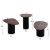 ΤΡΑΠΕΖΙA ΣΑΛΟΝΙΟΥ 3ΤΜΧ PEBBLES HM18004 MANGO TOP-ΜΕΤΑΛΛΙΚΕΣ ΜΑΥΡΕΣ ΒΑΣΕΙΣ |  Τραπέζια στο espiti