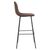 ΣΚΑΜΠΟ ΜΠΑΡ VINCENT HM8579.23 ΚΑΦΕ ΥΦΑΣΜΑ-ΜΑΥΡΟΣ ΜΕΤΑΛΛΙΚΟΣ ΣΚΕΛΕΤΟΣ 47x46x104Υεκ. |  Σκαμπώ μπαρ στο espiti