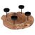 ΕΠΙΤΡΑΠΕΖΙΟ ΚΗΡΟΠΗΓΙΟ/BOWL FRAN HM4390 ΞΥΛΟ ΤΕΑΚ-ΜΕΤΑΛΛΟ 30x30x7-15Υεκ. |  Επιπλα στο espiti
