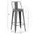 ΣΚΑΜΠΟ BAR ME ΠΛΑΤΗ ΜΕΤΑΛΛΙΚΟ MELITA-PRO HM8643.50 ΓΚΡΙ 42x42x100Υεκ. |  Σκαμπώ μπαρ στο espiti