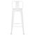 ΣΚΑΜΠΟ BAR ME ΠΛΑΤΗ ΜΕΤΑΛΛΙΚΟ MELITA-PRO HM8643.41 ΛΕΥΚΟ ΜΑΤ 42x42x100Υεκ. |  Σκαμπώ μπαρ στο espiti