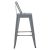 ΣΚΑΜΠΟ ΜΠΑΡ ΜΕΣΑΙΟΥ ΥΨΟΥΣ ΜΕΤΑΛΛΙΚΟ MELITA-PRO HM8574.50 ΓΚΡΙ 43x43x88Υεκ. |  Σκαμπώ μπαρ στο espiti