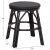 ΣΚΑΜΠΟ ΑΛΟΥΜΙΝΙΟΥ CHINO HM6285.02 BAMBOO LOOK & TEXTILENE ΣΕ ΜΑΥΡΟ Φ36x46Υεκ. |  Σκαμπώ κήπου στο espiti