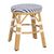 ΣΚΑΜΠΟ ΑΛΟΥΜΙΝΙΟΥ CHINO HM6285.05 BAMBOO LOOK-TEXTILENE ΛΕΥΚΟ-ΜΠΛΕ Φ36x46Υεκ. |  Σκαμπώ κήπου στο espiti