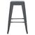 ΣΚΑΜΠΟ ΜΕΣΑΙΟΥ ΥΨΟΥΣ ΜΕΤΑΛΛΙΚΟ MELITA-PRO HM8573.50 ΓΚΡΙ 43x43x67Υεκ. |  Σκαμπώ μπαρ στο espiti