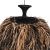 ΦΩΤΙΣΤΙΚΟ ΟΡΟΦΗΣ ORDEM HM4716 ΚΑΠΕΛΟ ΙΝΕΣ SISAL & ΜΠΑΝΑΝΑΣ-ΜΑΥΡΟ & ΦΥΣΙΚΟ Φ60x50Υεκ |  Οροφής στο espiti