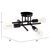 ΦΩΤΙΣΤΙΚΟ ΟΡΟΦΗΣ ΠΟΛΥΦΩΤΟ LIGHTY HM7428.11 ΜΕΤΑΛΛΟ ΣΕ ΜΑΥΡΟ 28x28x15Υεκ. |  Οροφής στο espiti