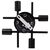 ΦΩΤΙΣΤΙΚΟ ΟΡΟΦΗΣ ΠΟΛΥΦΩΤΟ LIGHTY HM7428.11 ΜΕΤΑΛΛΟ ΣΕ ΜΑΥΡΟ 28x28x15Υεκ. |  Οροφής στο espiti