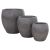 ΣΕΤ 3ΤΜΧ ΓΛΑΣΤΡΕΣ ΣΕΙΡΑ GARDENER HM4725 FIBERCLAY-ΣΕ ΣΚΟΥΡΟ CEMENT ΧΡΩΜΑ Φ55x54Υεκ |  Φυτά συνθετικά - Λουλούδια στο espiti