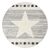 Beauty Home Ροτόντα Loop 133x133 Art 9559 Grey White Γκρι Λευκό       |  Χαλιά Παιδικά στο espiti
