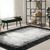 Beauty Home Σετ Κρεβ/ρας 3τμχ Prestige Art 9321 Grey Black - Γκρι Μαύρο       |  Χαλιά Κρεβατοκάμαρας στο espiti