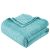 Beauty Home Κουβέρτα μονόχρωμη υπέρδιπλη Fleece Art 11554 220x240 Τυρκουαζ       |  Κουβέρτες Βελουτέ Υπέρδιπλες στο espiti