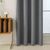 Beauty Home Ύφασμα κουρτίνας με το μέτρο Full Blackout σκίασης Total Art 8446 Φ280 Ανθρακίτης       |  Ετοιμες κουρτίνες με σχέδιο στο espiti