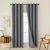 Beauty Home Ύφασμα κουρτίνας με το μέτρο Full Blackout σκίασης Total Art 8446 Φ280 Ανθρακίτης       |  Ετοιμες κουρτίνες με σχέδιο στο espiti