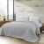 Beauty Home Κουβέρτα ζακάρ King Size Action Art 11174 260x270 Γκρι       |  Υπνοδωμάτιο στο espiti