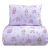 Beauty Home Σετ σεντόνια μονά με λάστιχο Mirabelle Art 6233 105x200+30 Λιλά       |  Σεντόνια Παιδικά στο espiti