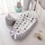 Beauty Home Bρεφική φωλιά με μαξιλάρι Art 5342 53x88 Μπεζ       |  Βρεφικά Διάφορα στο espiti