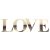 Beauty Home ΑΥΤΟΚΟΛΛΗΤΑ ΧΡΥΣΟ LOVE 15 CM       |  Διακοσμητκά στο espiti