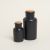 Beauty Home ΜΠΟΥΚΑΛΑΚΙ ΜΑΥΡΟ ΜΑΤ ΜΕ ΦΕΛΛΟ 11 x 5,7 cm 125 ml       |  Διακοσμητκά στο espiti